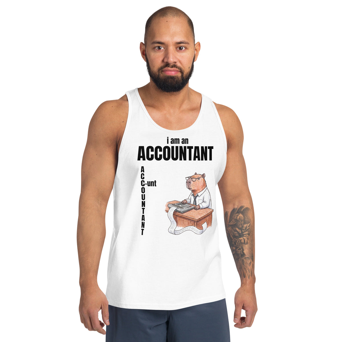I Am An Accountant (C-unt) Tank Top Orbital Clothing