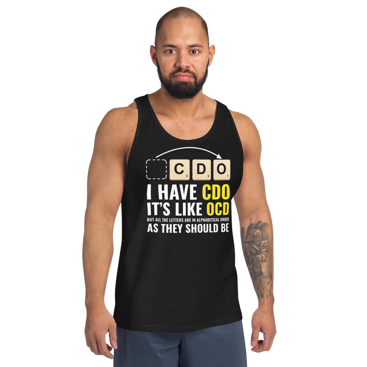 I Have CDO (It’s Like OCD) Tank Top Orbital Clothing