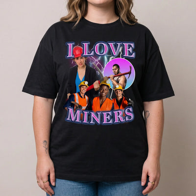 I Love Miners t-shirt - Orbital Clothing