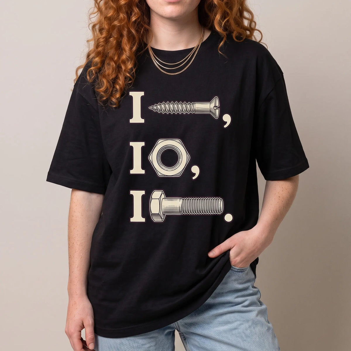 I nut I screw I bolt T-Shirt - Orbital Clothing