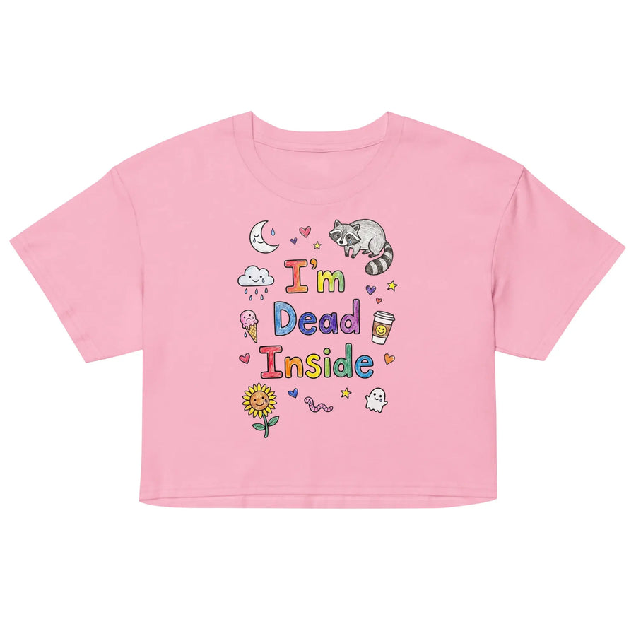 I'm Dead Inside Women’s crop top Orbital Clothing