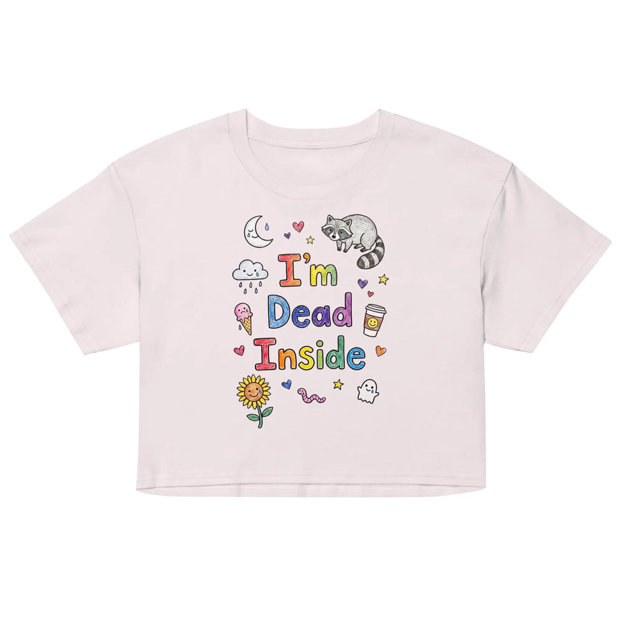 I'm Dead Inside Women’s crop top Orbital Clothing