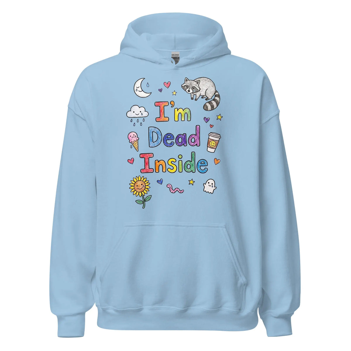 I'm Dead Inside Hoodie Orbital Clothing