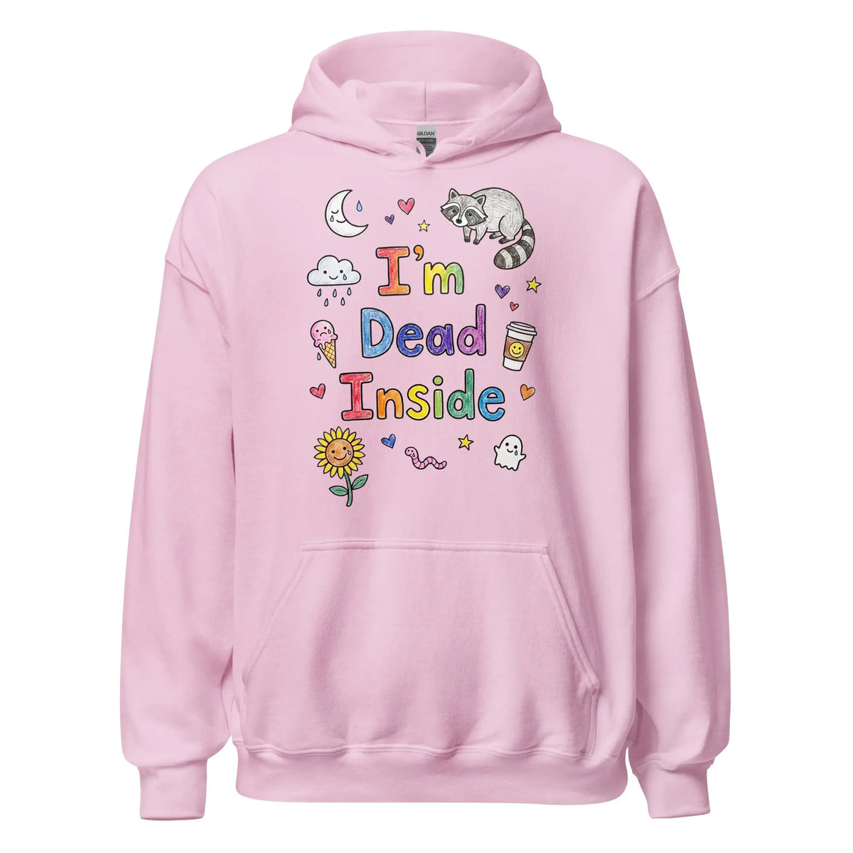 I'm Dead Inside Hoodie Orbital Clothing