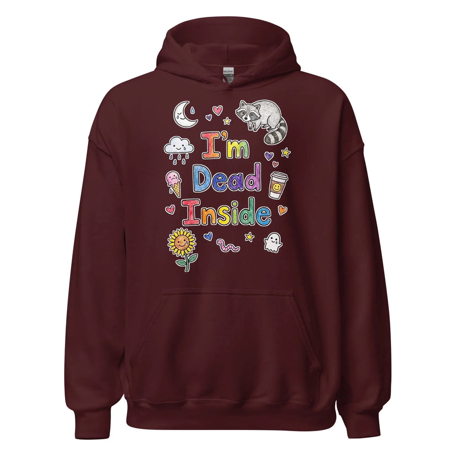 I'm Dead Inside Hoodie Orbital Clothing