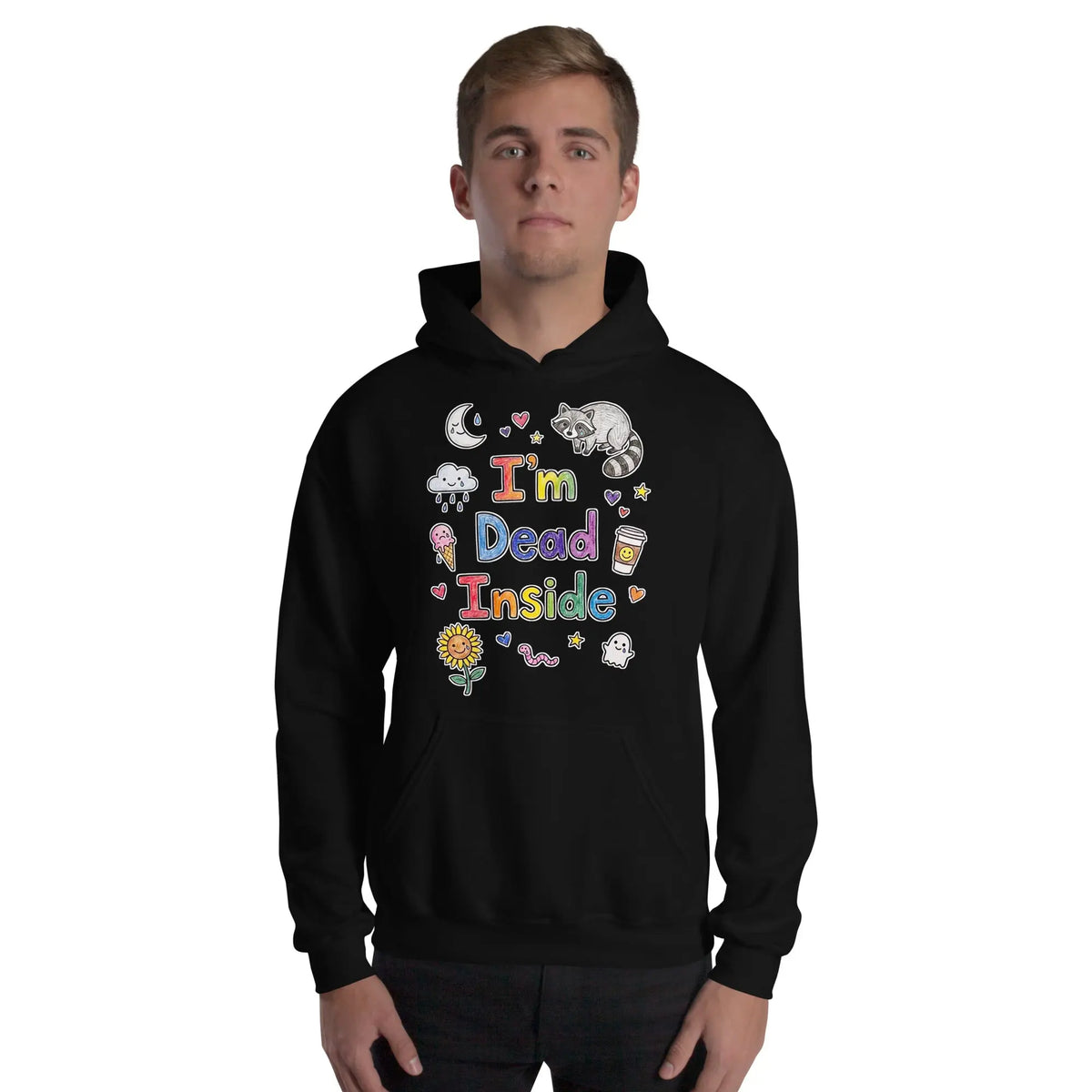 I'm Dead Inside Hoodie Orbital Clothing