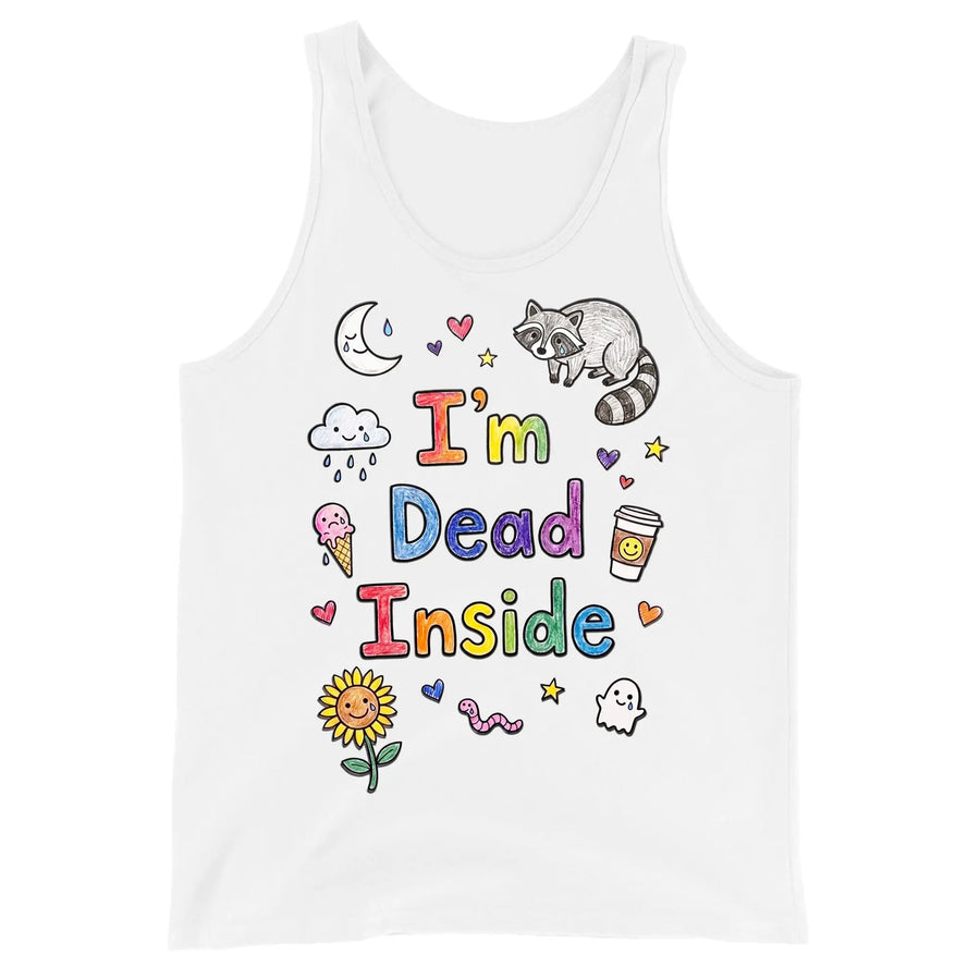 I'm Dead Inside Tank Top Orbital Clothing