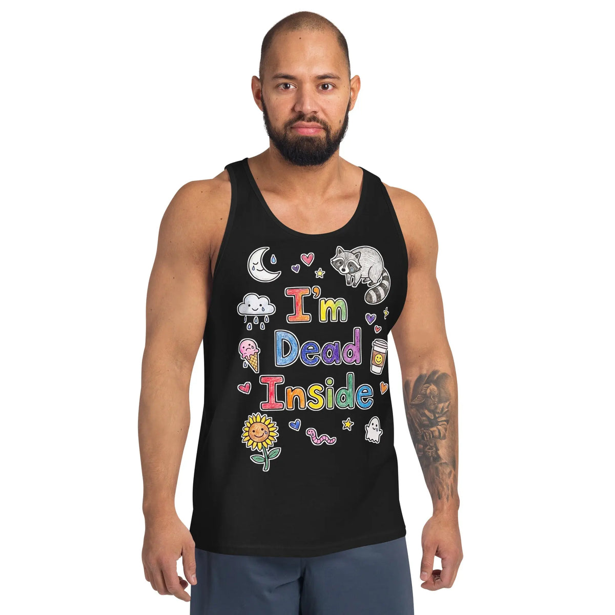 I'm Dead Inside Tank Top Orbital Clothing