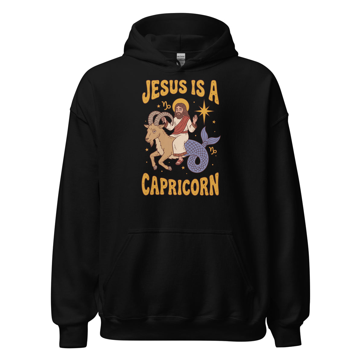 Jesus Is A Capricorn Hoodie Orbital Clothing