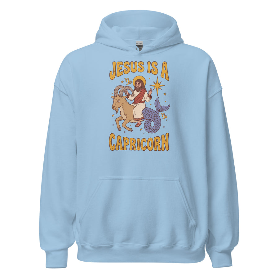 Jesus Is A Capricorn Hoodie Orbital Clothing