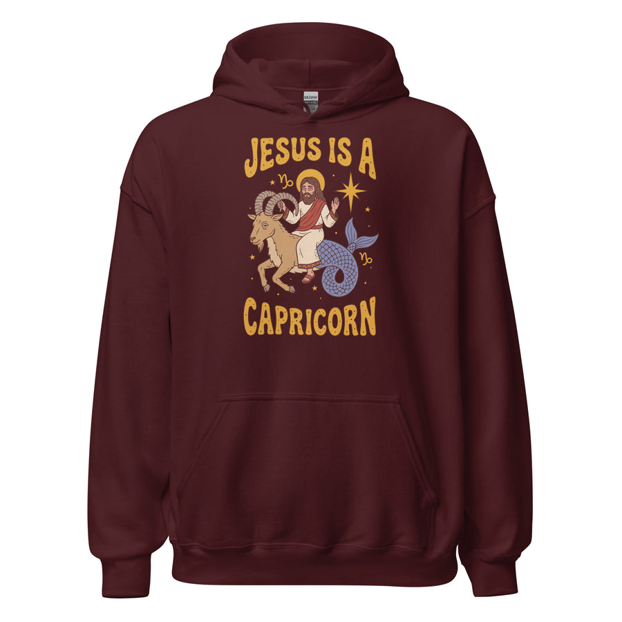 Jesus Is A Capricorn Hoodie Orbital Clothing