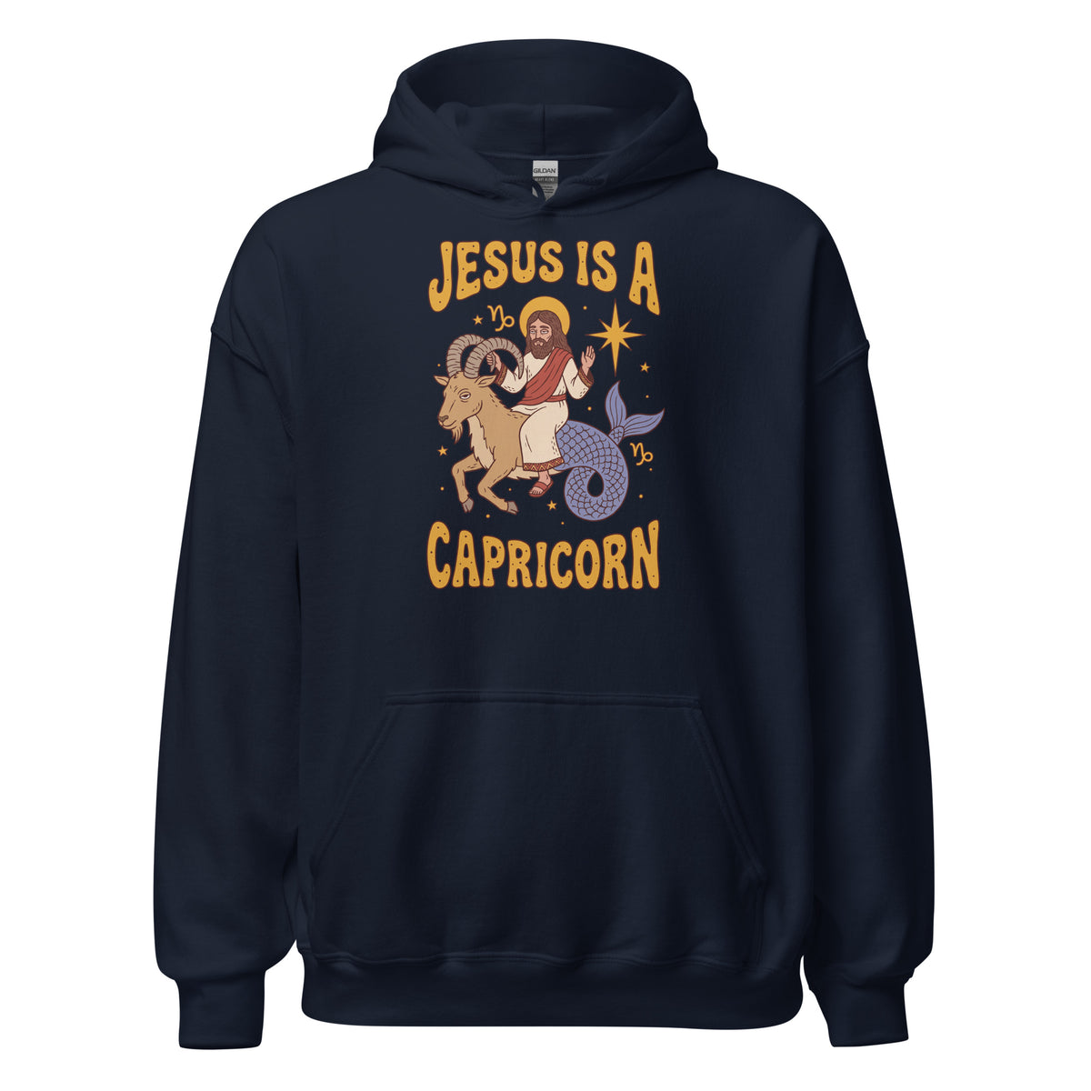 Jesus Is A Capricorn Hoodie Orbital Clothing