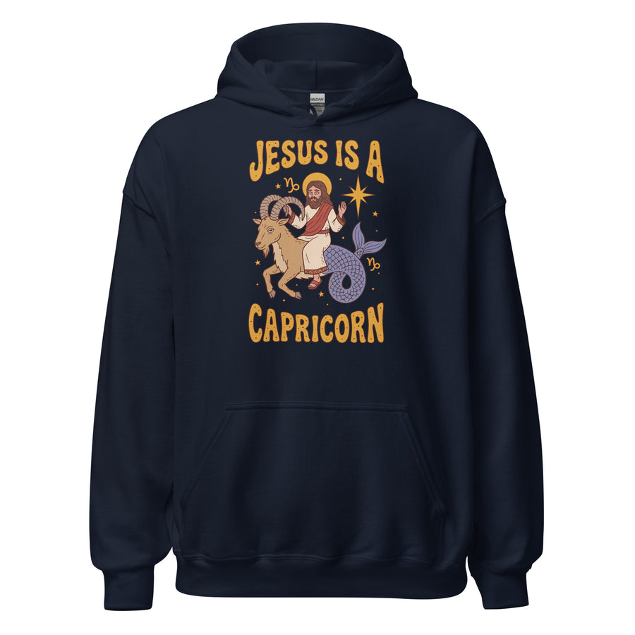 Jesus Is A Capricorn Hoodie Orbital Clothing