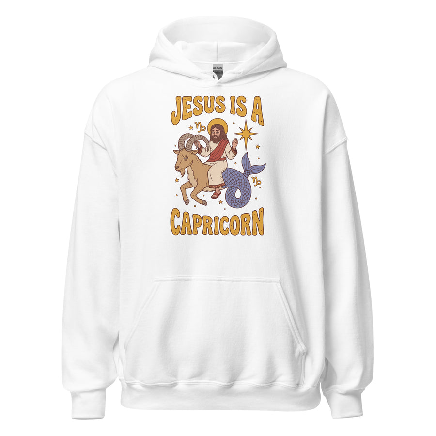 Jesus Is A Capricorn Hoodie Orbital Clothing