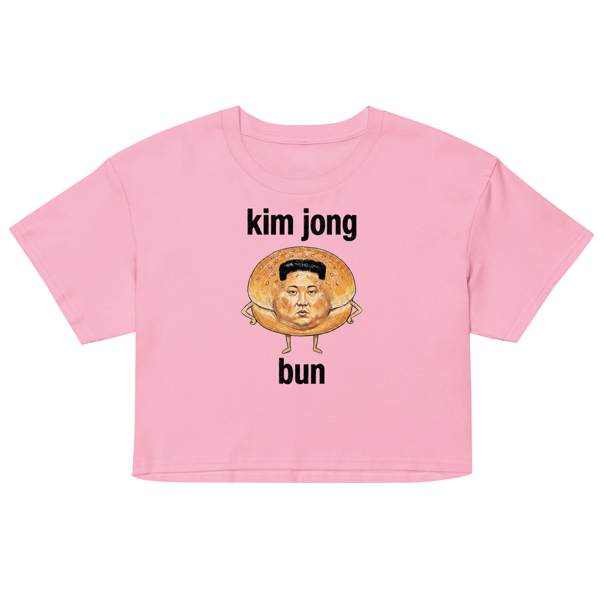 Kim Jong Bun Women’s crop top Orbital Clothing