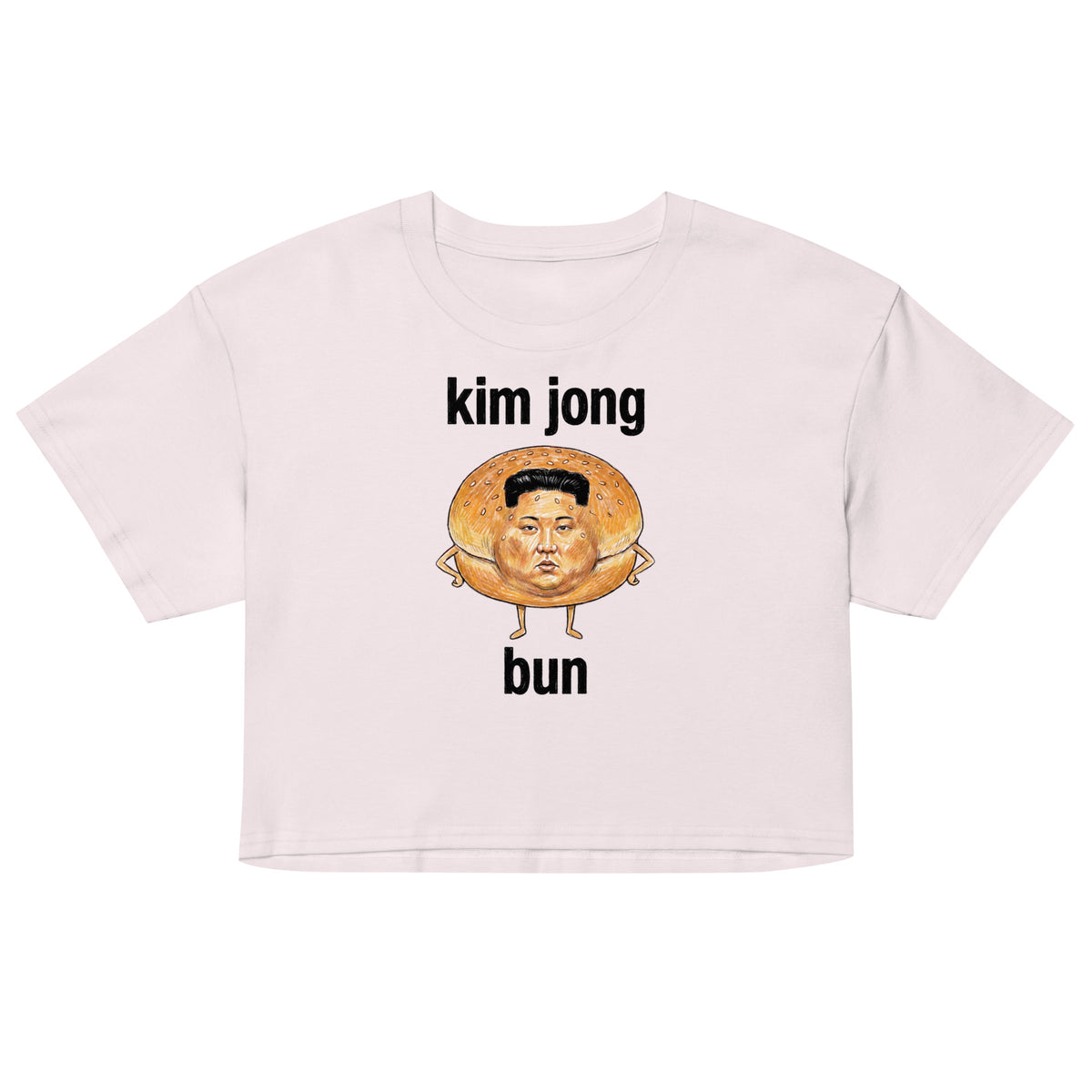 Kim Jong Bun Women’s crop top Orbital Clothing