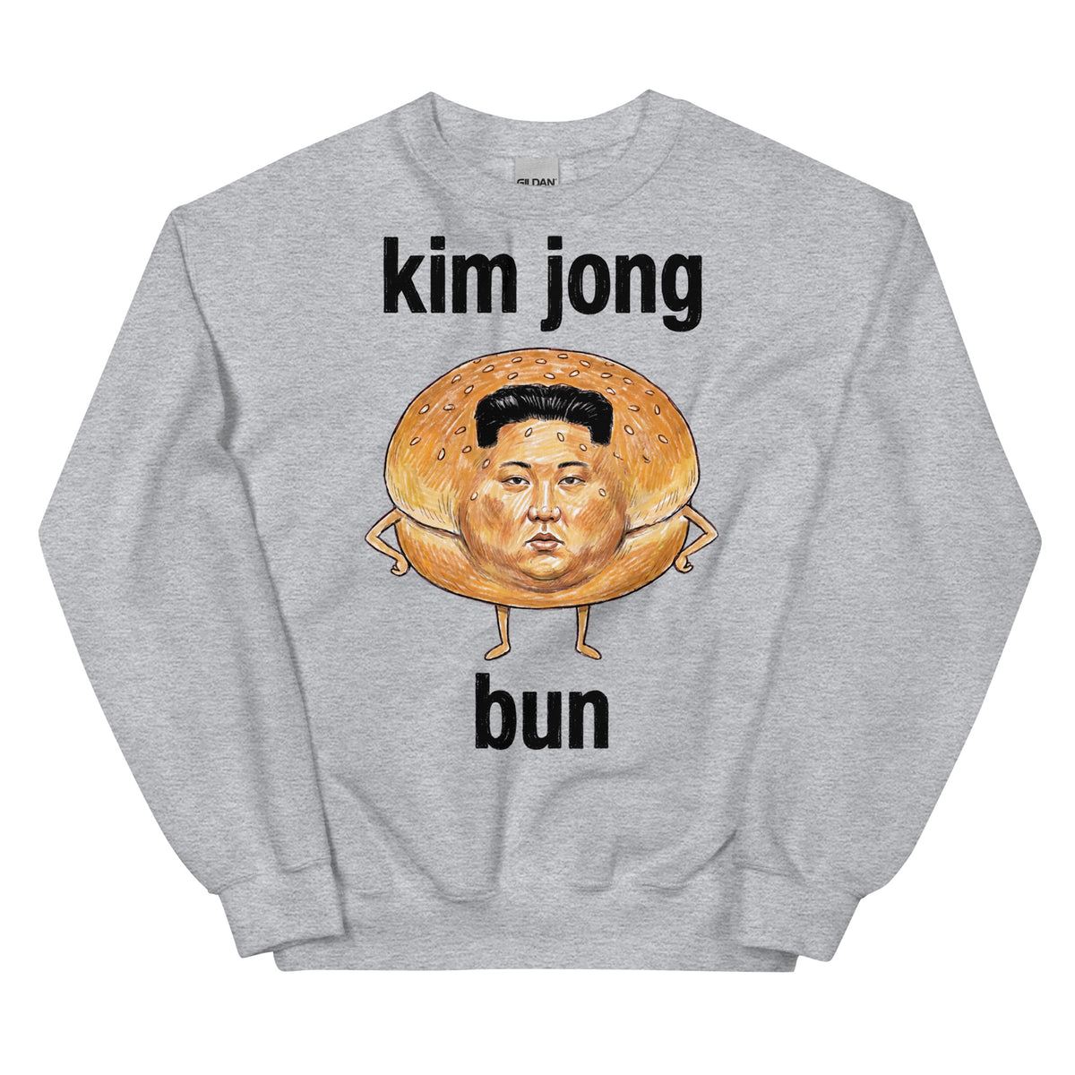 Kim Jong Bun Sweatshirt Orbital Clothing