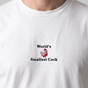World's Smallest Cock  (embroidered) T-Shirt