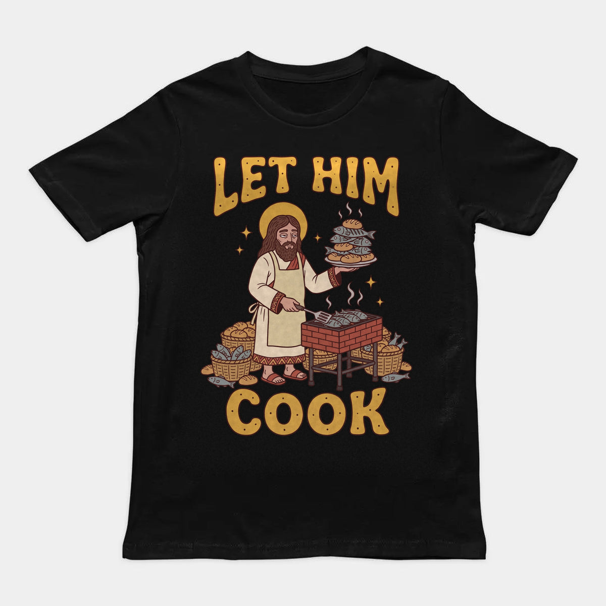 Let Him Cook T-Shirt Orbital Clothing