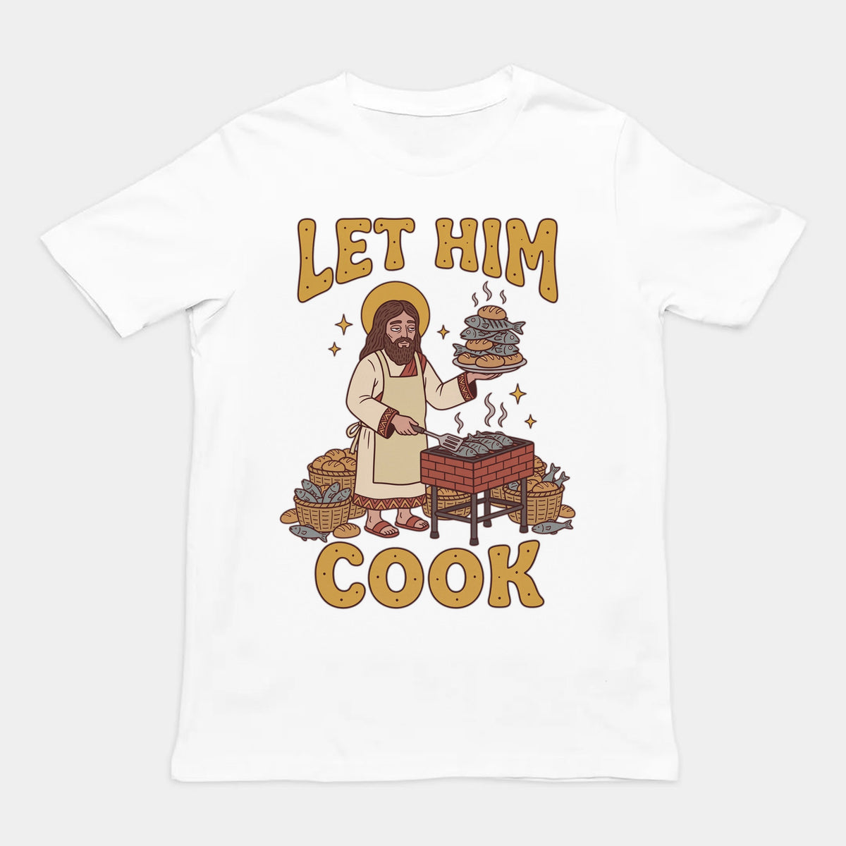 Let Him Cook T-Shirt Orbital Clothing