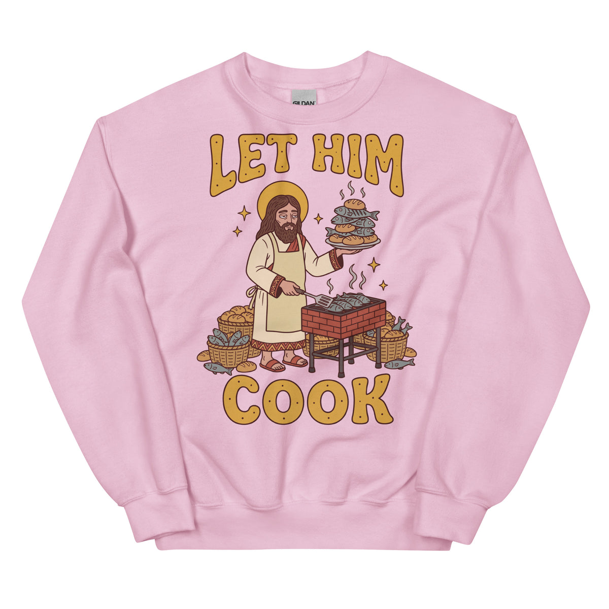 Let Him Cook Sweatshirt Orbital Clothing