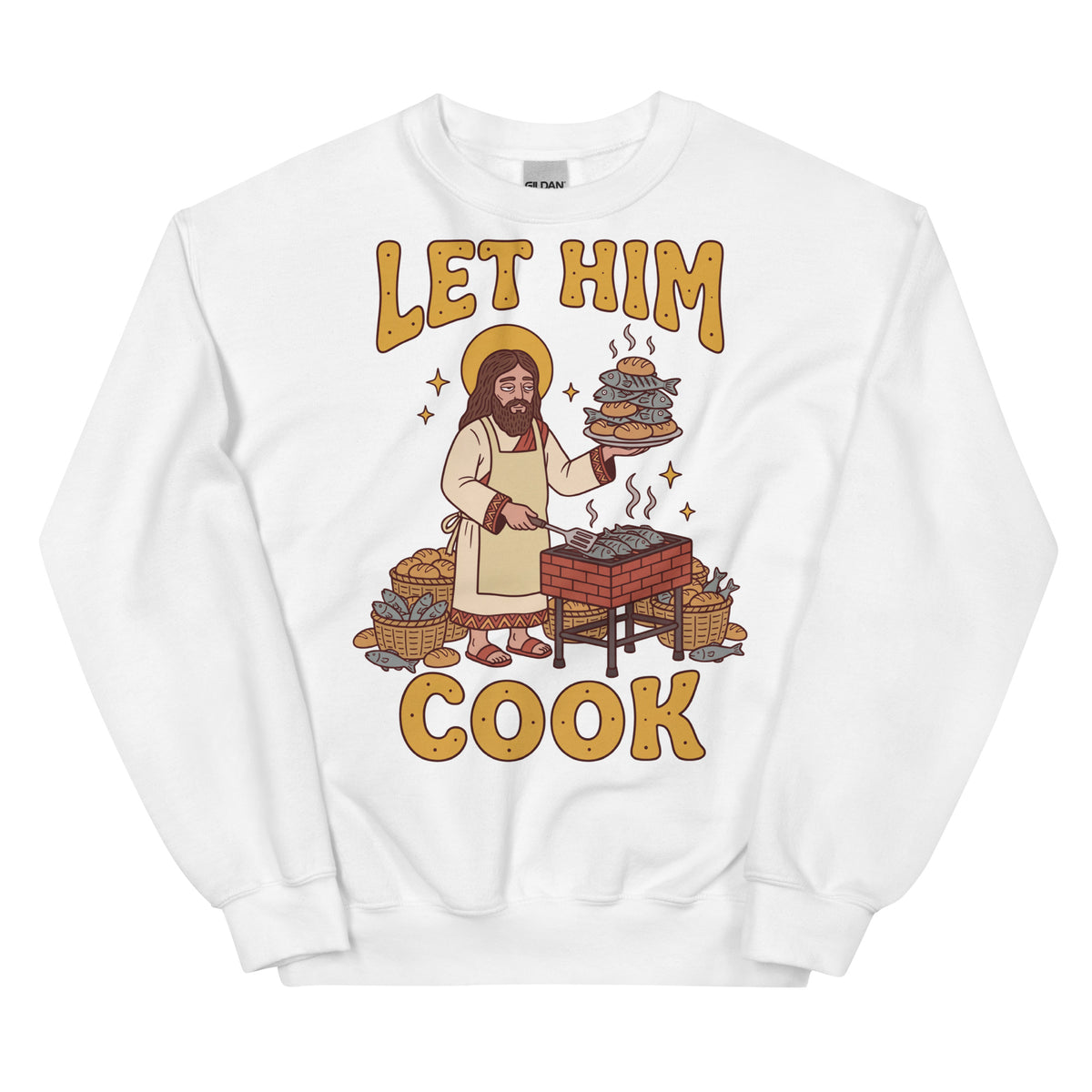 Let Him Cook Sweatshirt Orbital Clothing