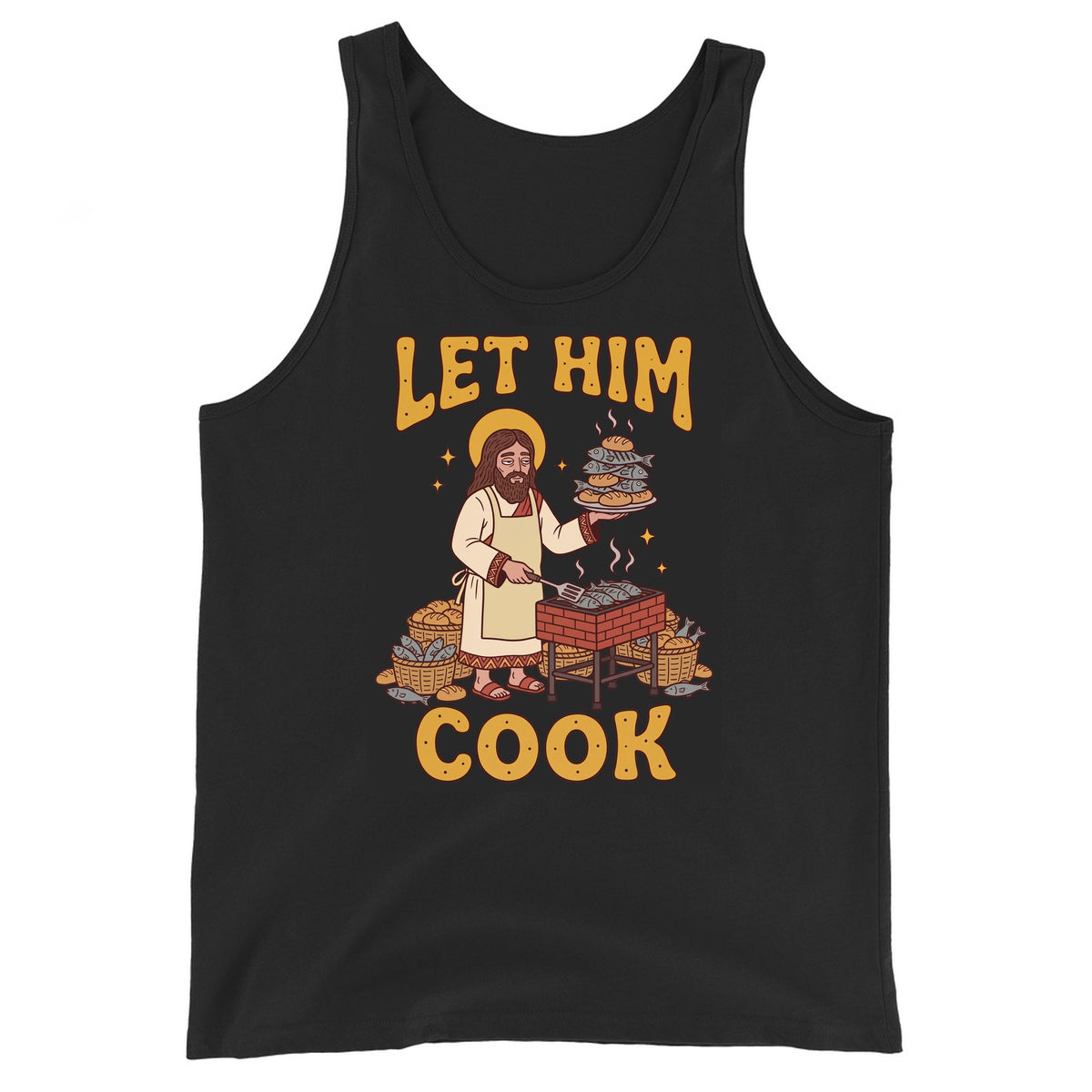 Let Him Cook Tank Top Orbital Clothing