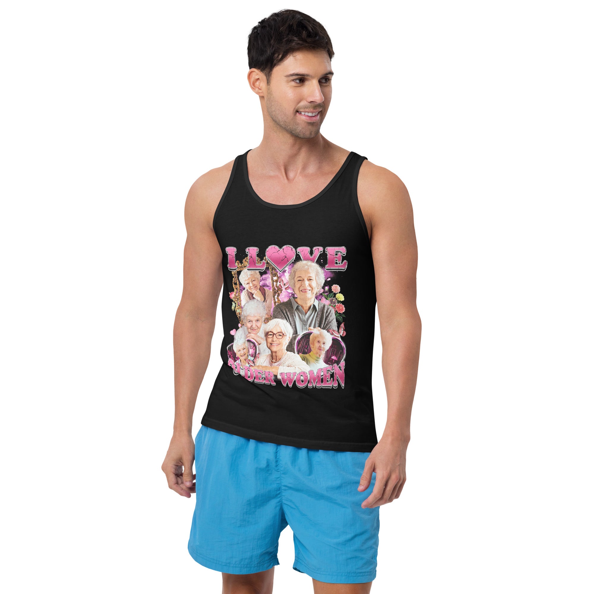 I love Older Women Tank Top