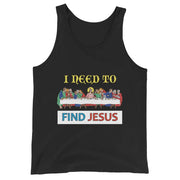 Ik moet Jezus vinden (Waar is Wally) Tanktop