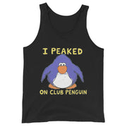 I Peaked on Club Penguin Tank Top