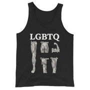 LGBTQ (legs glutes biceps triceps quads) Tank Top