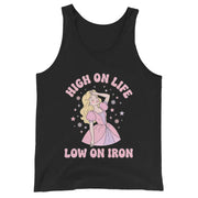 High on Life Low on Iron Tank Top