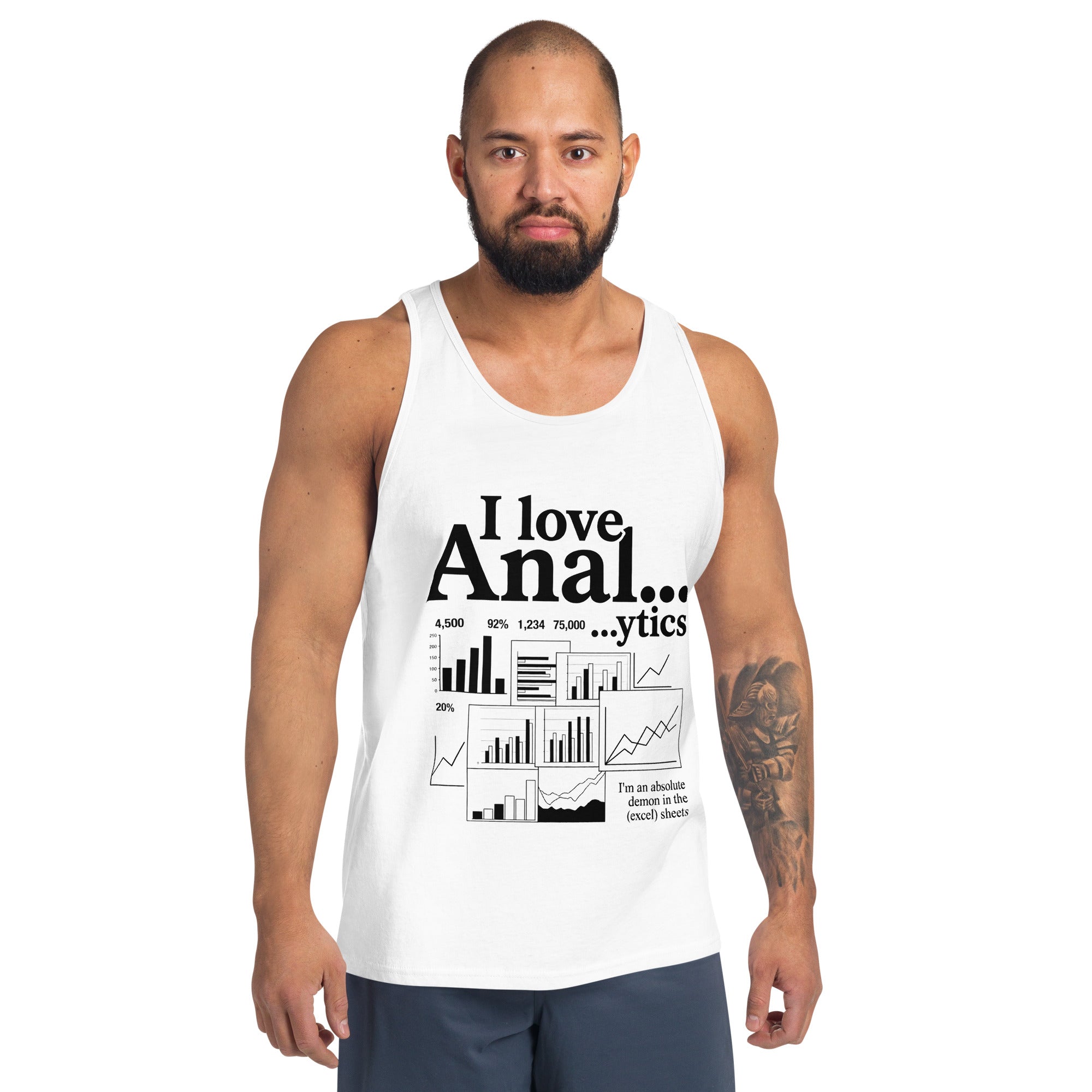 I love Anal...ytics Tank Top