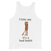 I bit my Tung it's a bad habit Tank Top