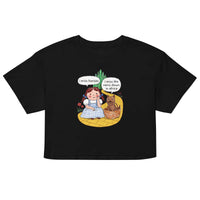 I Miss Kansas (I Miss The Rains Down In Africa) Women’s crop top - Black / XS
