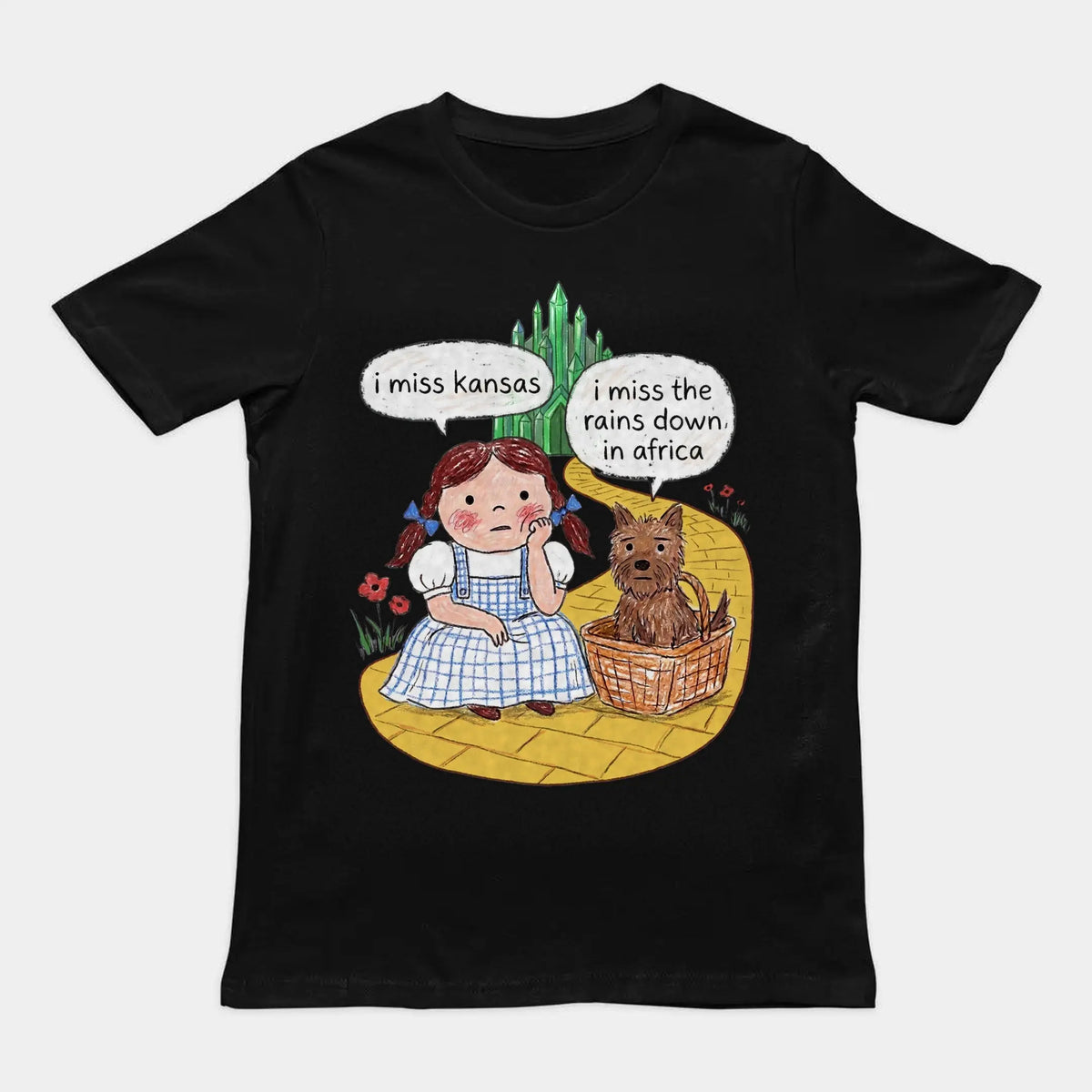 I Miss Kansas (I Miss The Rains Down In Africa) T-Shirt Orbital Clothing
