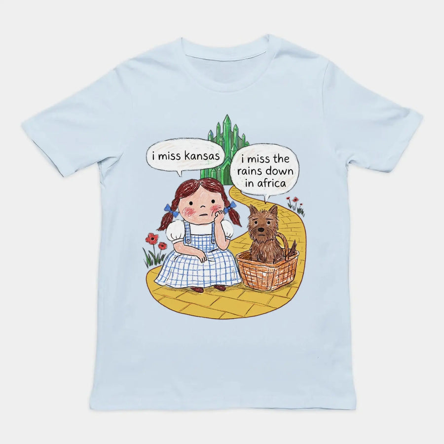 I Miss Kansas (I Miss The Rains Down In Africa) T-Shirt Orbital Clothing