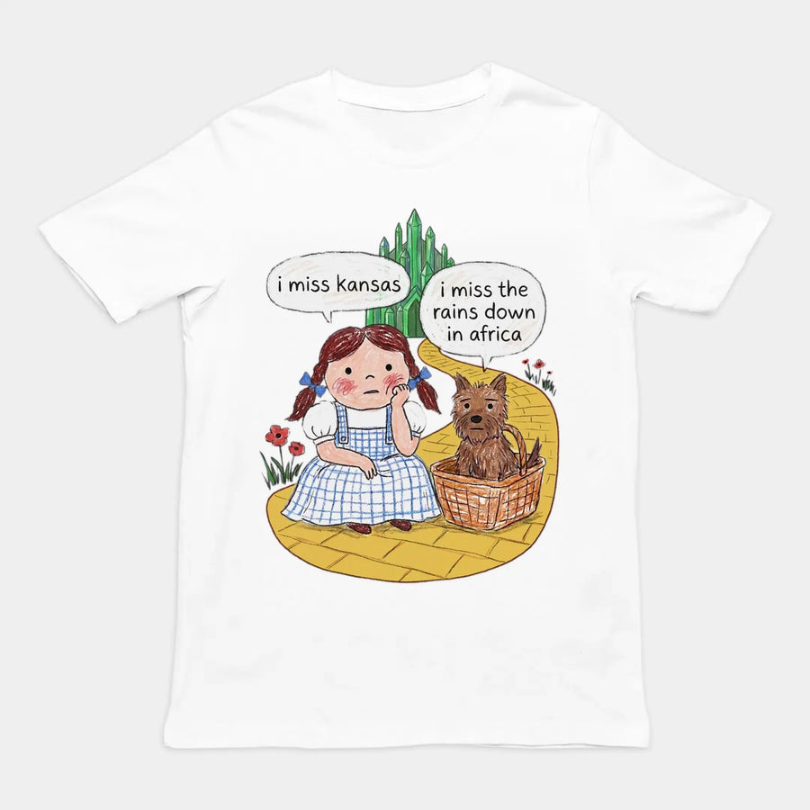 I Miss Kansas (I Miss The Rains Down In Africa) T-Shirt Orbital Clothing