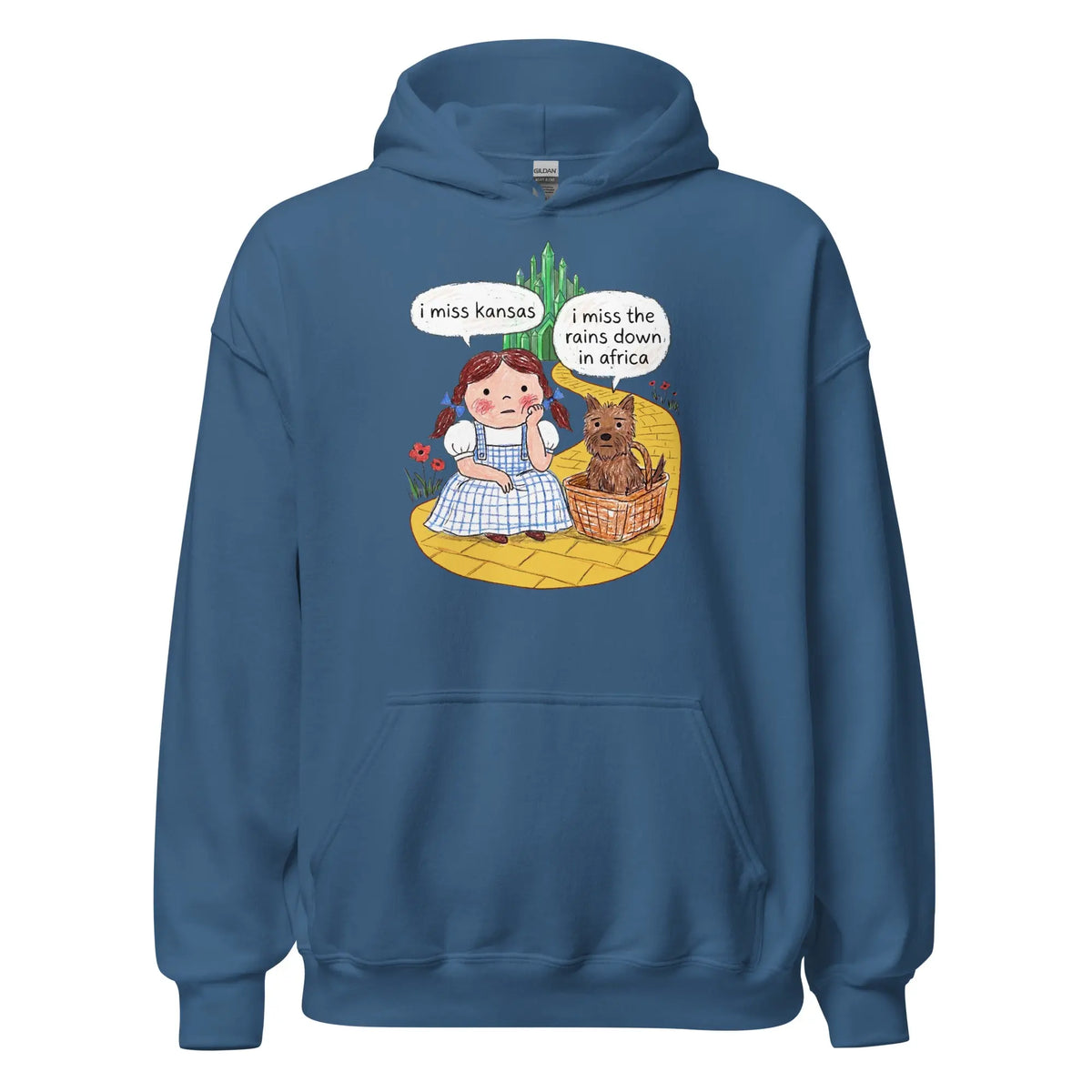 I Miss Kansas (I Miss The Rains Down In Africa) Hoodie Orbital Clothing