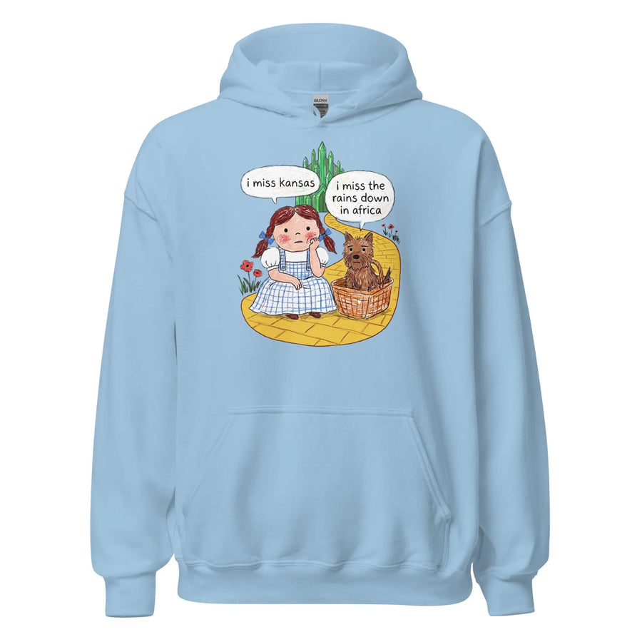 I Miss Kansas (I Miss The Rains Down In Africa) Hoodie Orbital Clothing