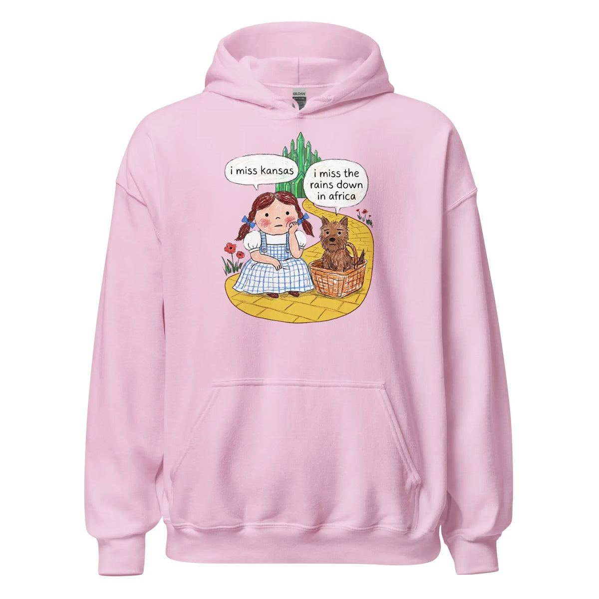 I Miss Kansas (I Miss The Rains Down In Africa) Hoodie Orbital Clothing
