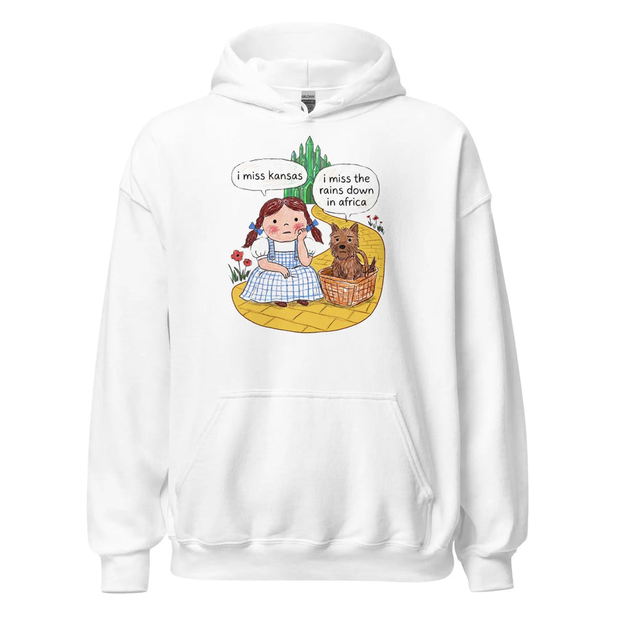 I Miss Kansas (I Miss The Rains Down In Africa) Hoodie Orbital Clothing