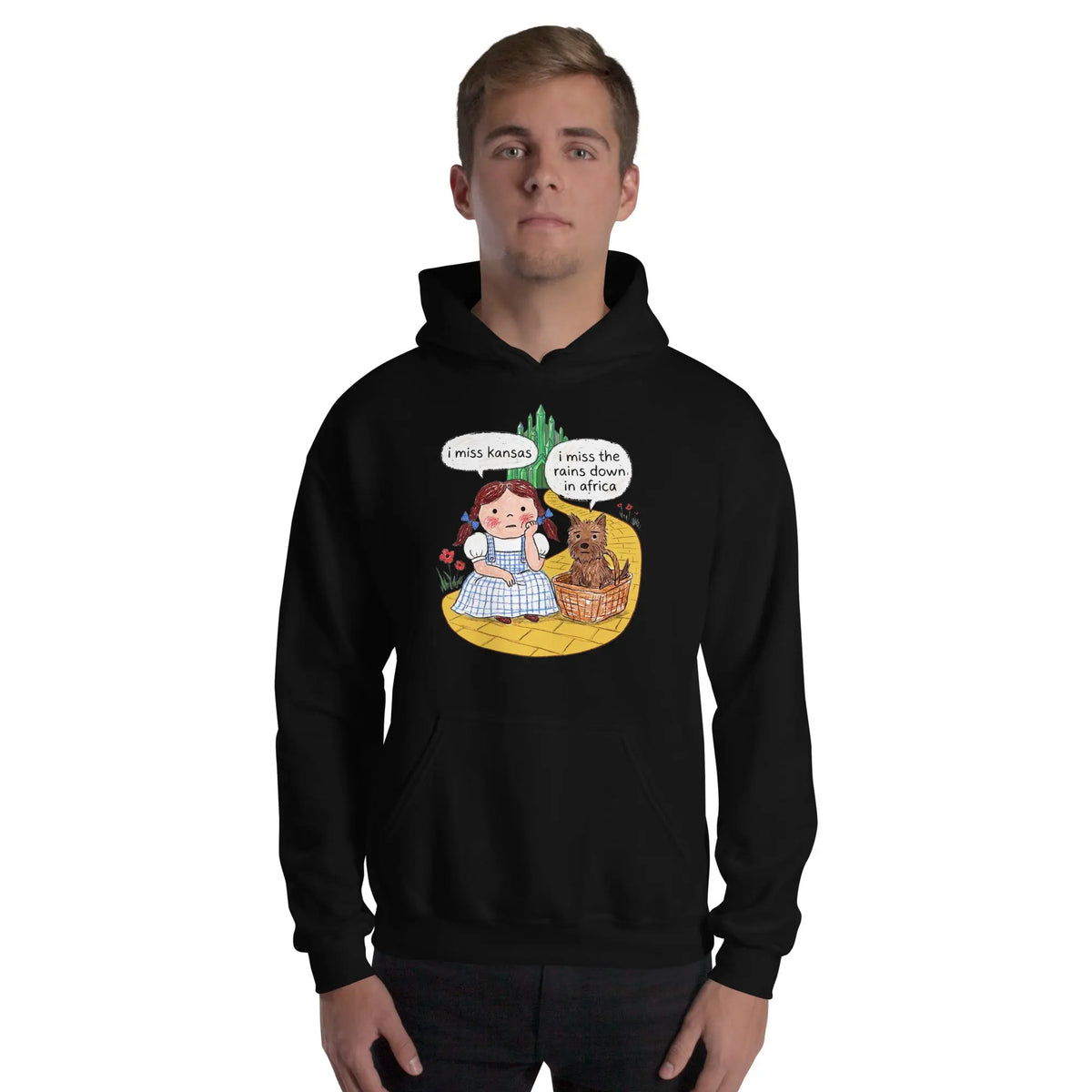 I Miss Kansas (I Miss The Rains Down In Africa) Hoodie Orbital Clothing
