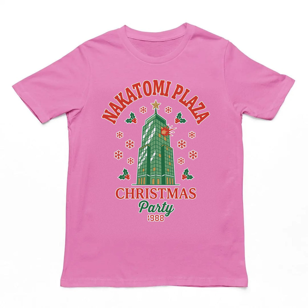 Nakatomi Plaza Christmas Party T-Shirt Orbital Clothing