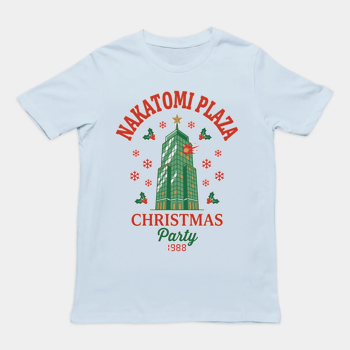 Nakatomi Plaza Christmas Party T-Shirt Orbital Clothing