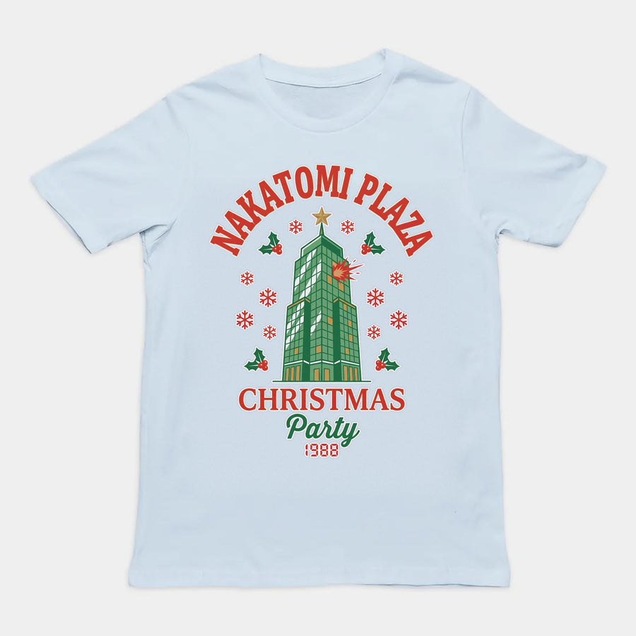 Nakatomi Plaza Christmas Party T-Shirt Orbital Clothing
