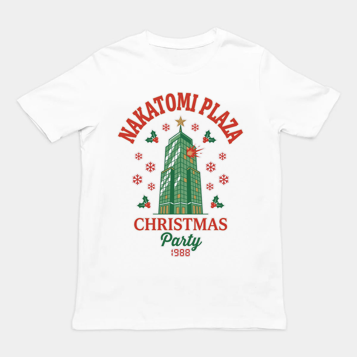 Nakatomi Plaza Christmas Party T-Shirt Orbital Clothing