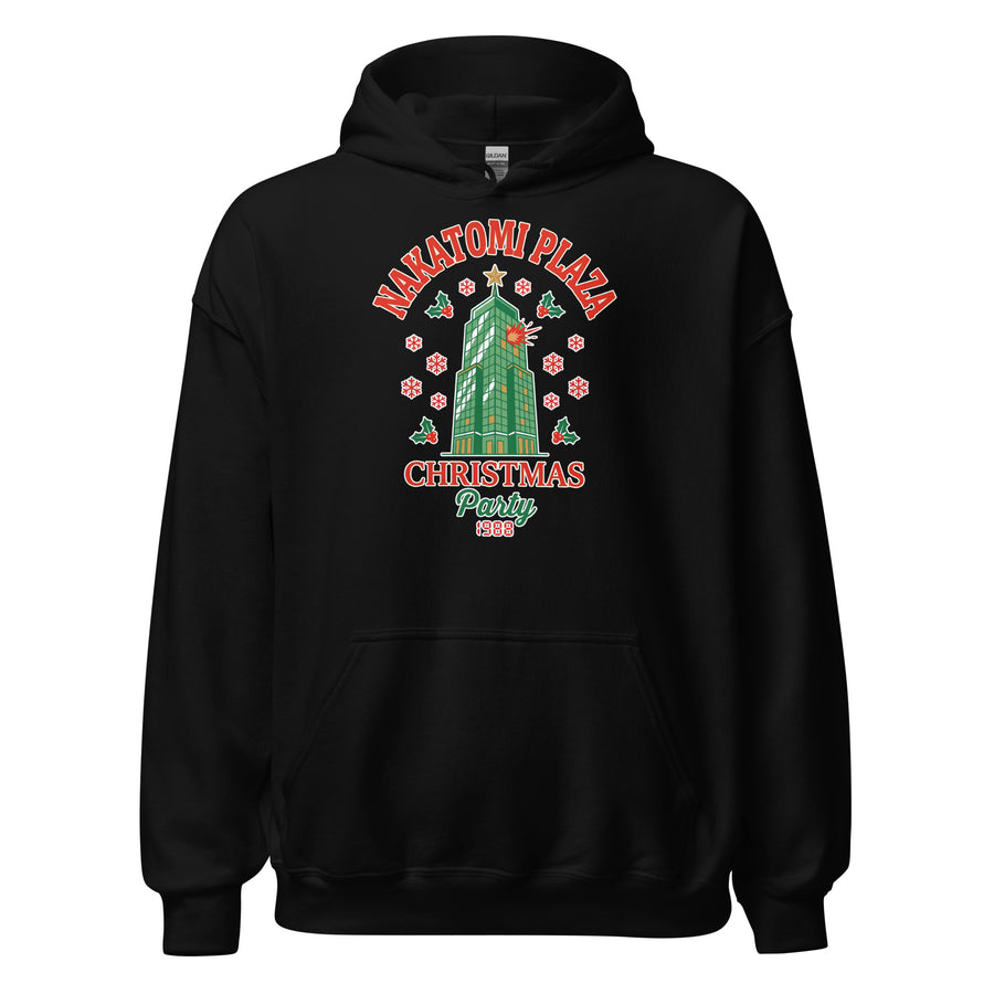 Nakatomi Plaza Christmas Party Hoodie Orbital Clothing