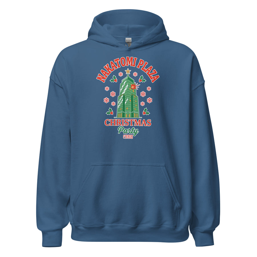 Nakatomi Plaza Christmas Party Hoodie Orbital Clothing