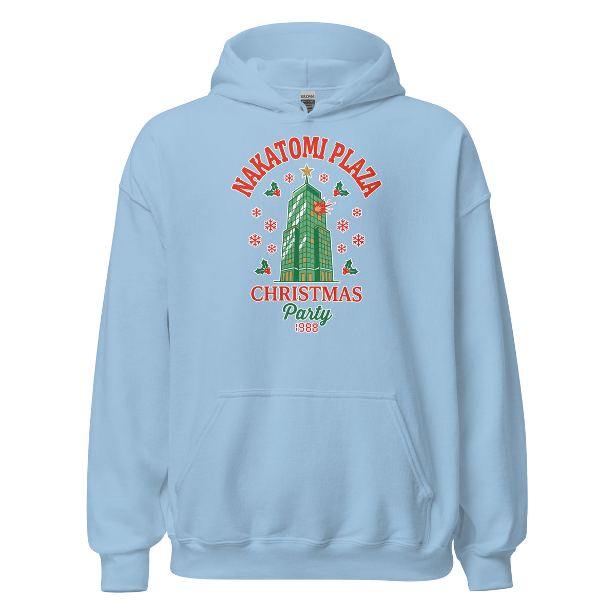 Nakatomi Plaza Christmas Party Hoodie Orbital Clothing